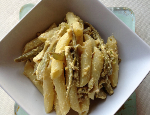 PENNE AI CARCIOFI IN SALSA FRICASSEA